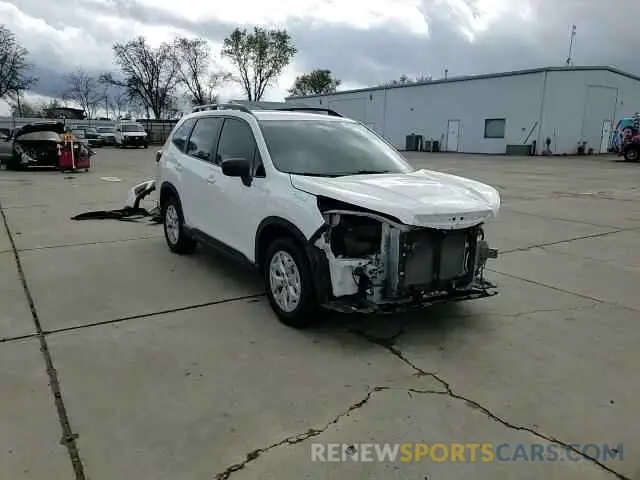 12 fotografías del automóvil dañado JF2SKADC1LH425005 SUBARU FORESTER 2020