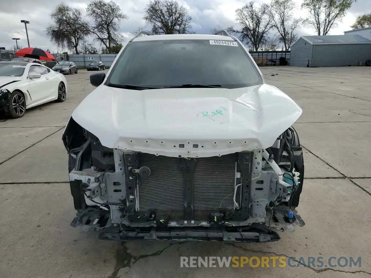 5 fotografías del automóvil dañado JF2SKADC1LH425005 SUBARU FORESTER 2020