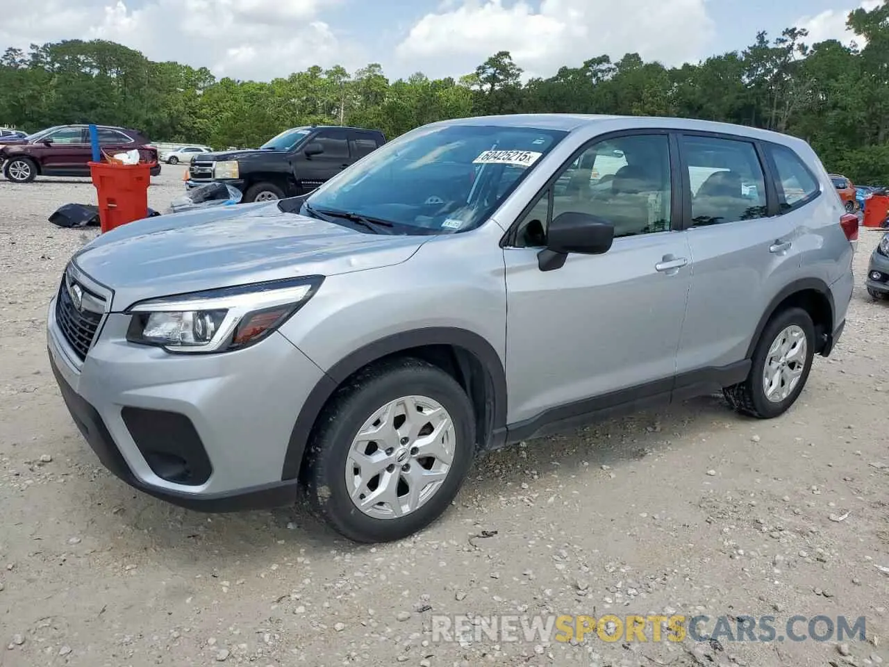 1 fotografías del automóvil dañado JF2SKADC1LH459686 SUBARU FORESTER 2020