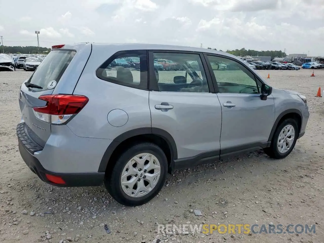 3 fotografías del automóvil dañado JF2SKADC1LH459686 SUBARU FORESTER 2020