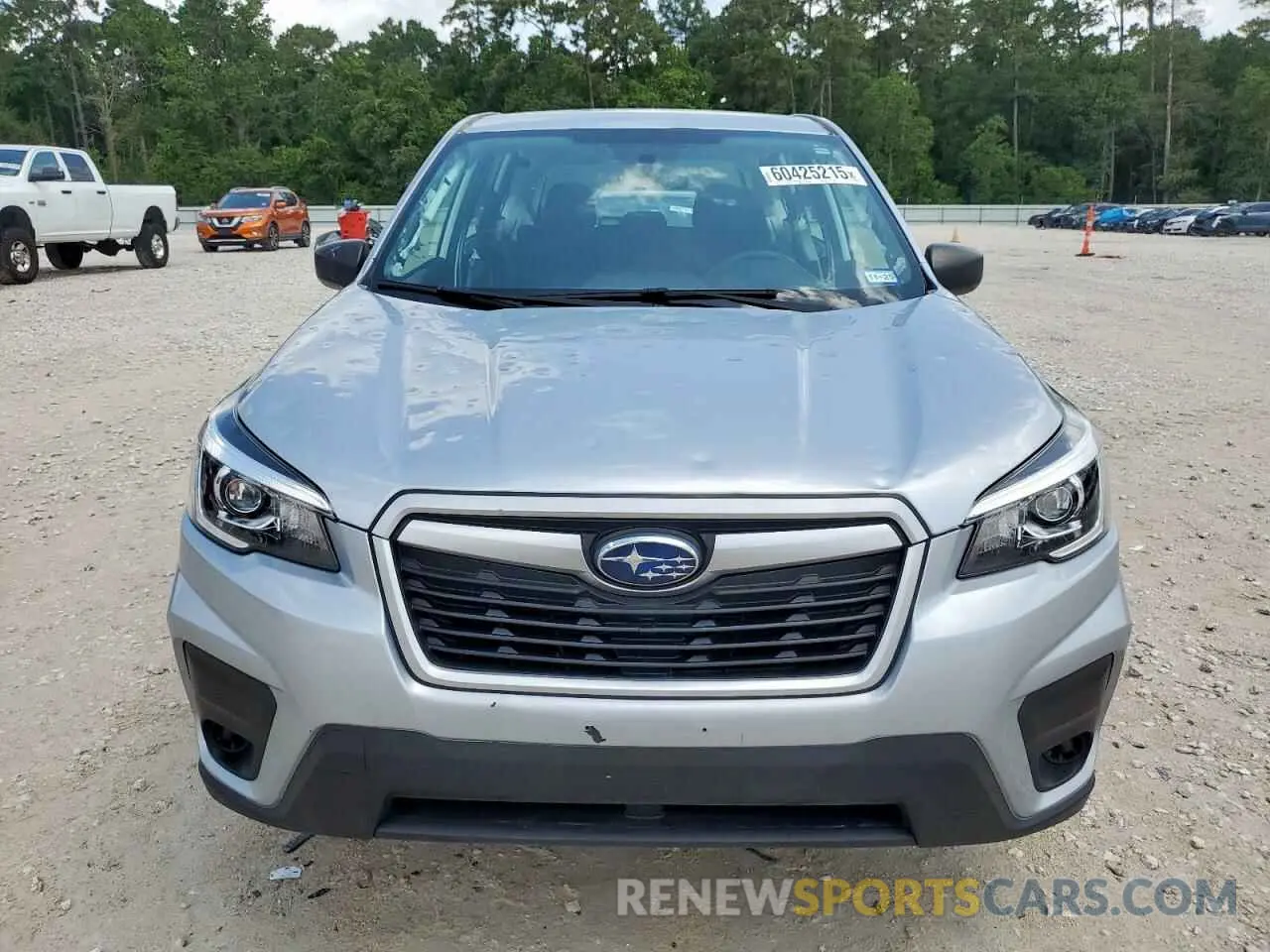 5 fotografías del automóvil dañado JF2SKADC1LH459686 SUBARU FORESTER 2020