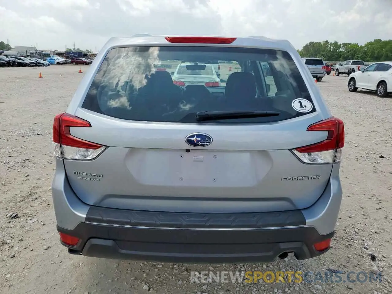 6 fotografías del automóvil dañado JF2SKADC1LH459686 SUBARU FORESTER 2020