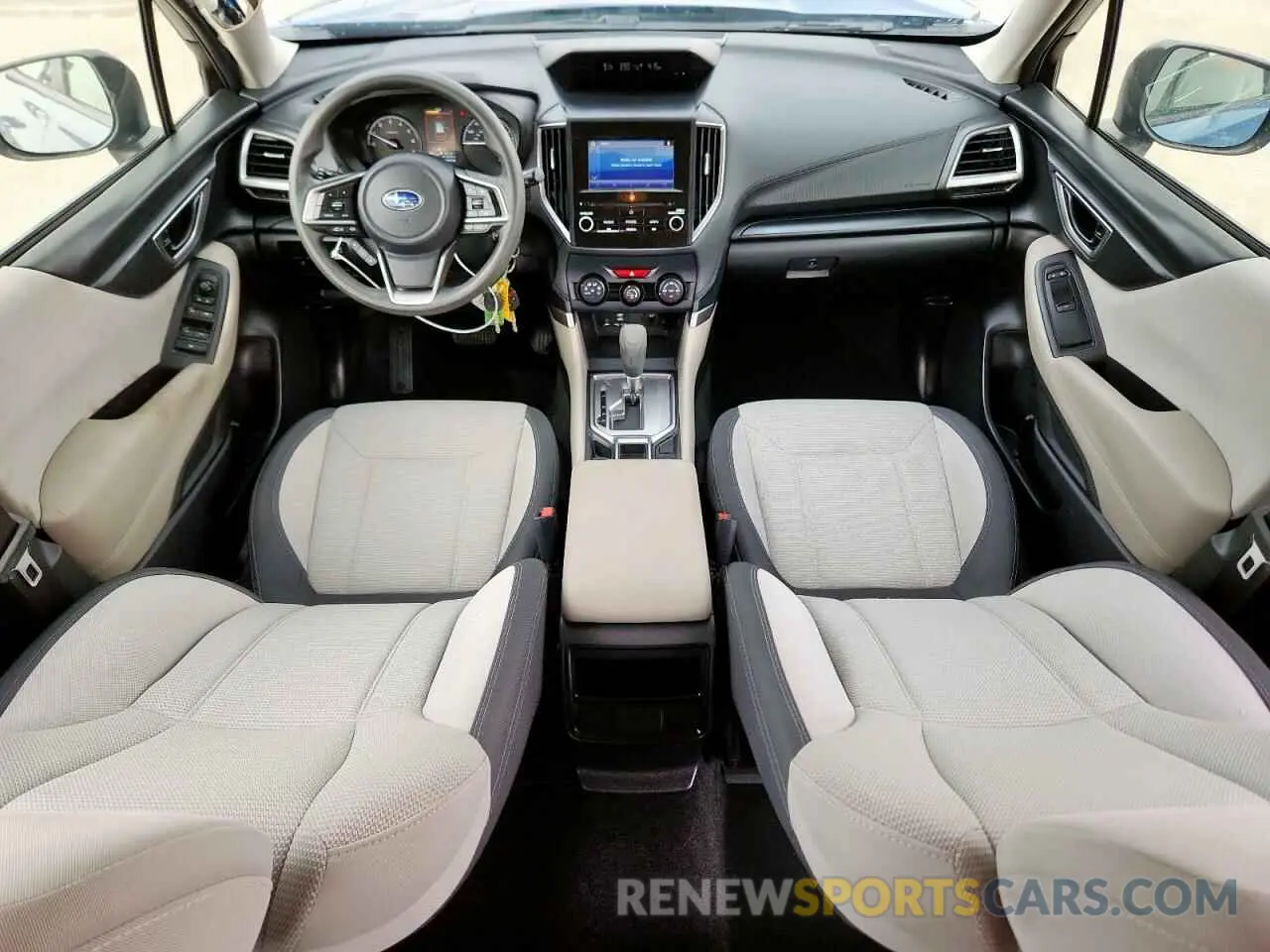 8 fotografías del automóvil dañado JF2SKADC1LH567662 SUBARU FORESTER 2020