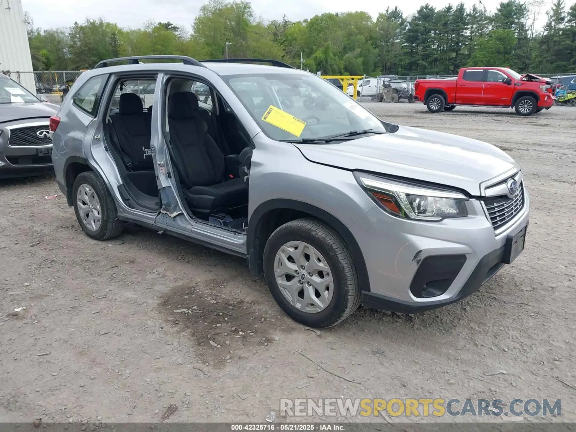 1 fotografías del automóvil dañado JF2SKADC3LH475159 SUBARU FORESTER 2020