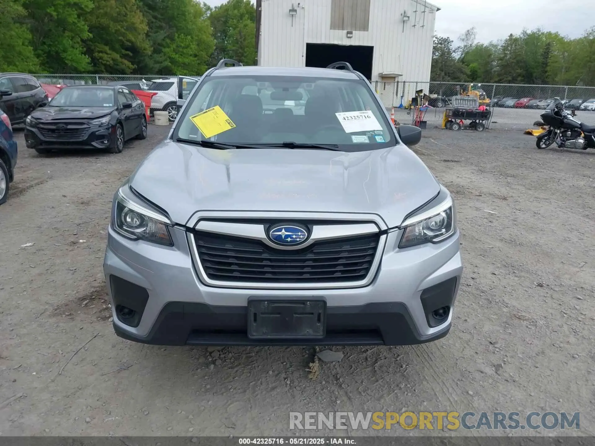 12 fotografías del automóvil dañado JF2SKADC3LH475159 SUBARU FORESTER 2020