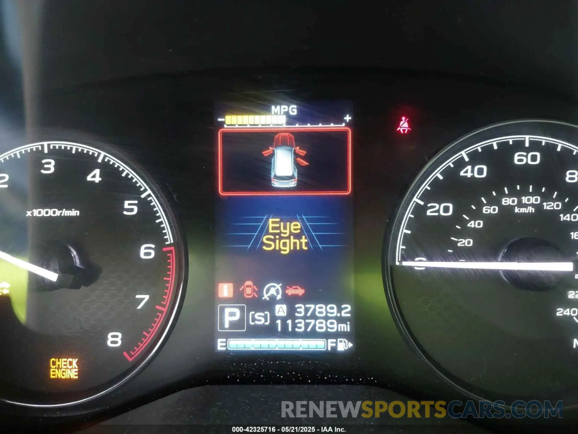 15 fotografías del automóvil dañado JF2SKADC3LH475159 SUBARU FORESTER 2020