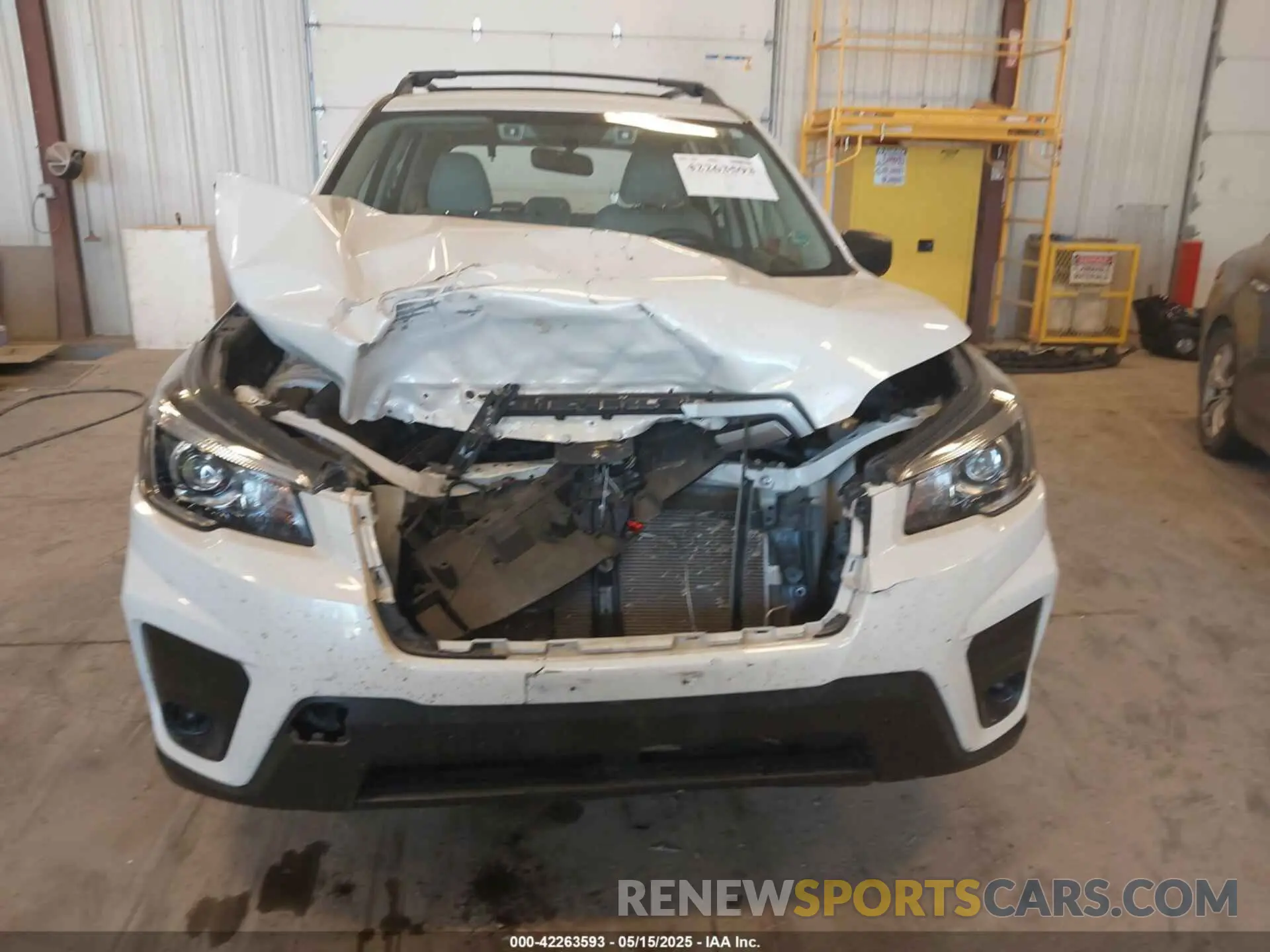12 fotografías del automóvil dañado JF2SKADC5LH441045 SUBARU FORESTER 2020