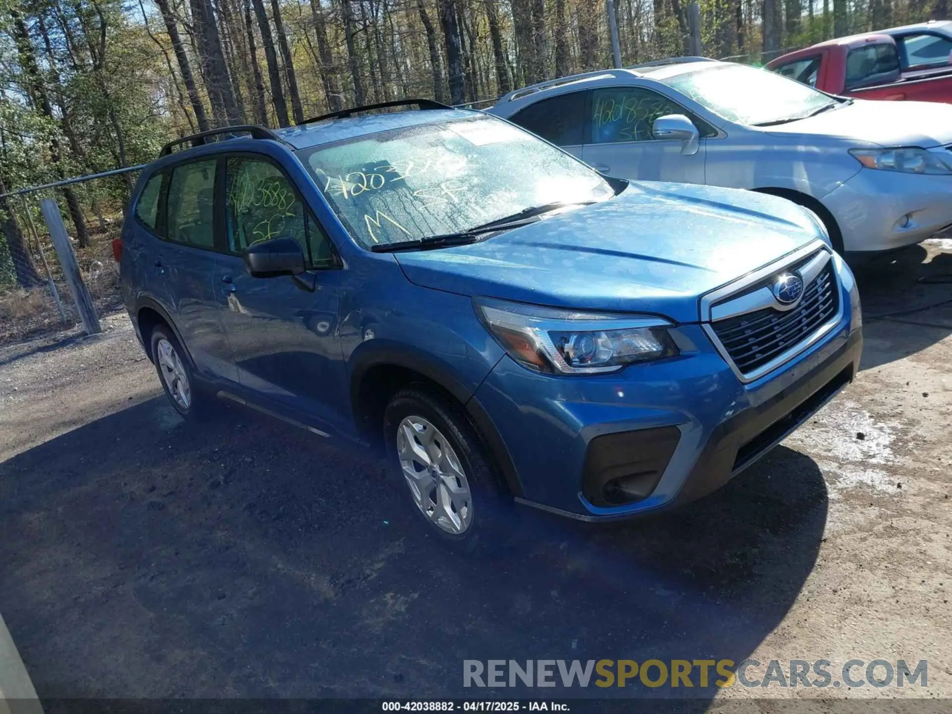 1 fotografías del automóvil dañado JF2SKADC5LH482601 SUBARU FORESTER 2020