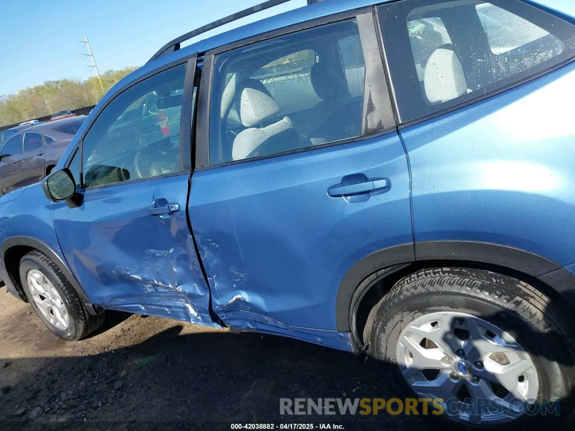 14 fotografías del automóvil dañado JF2SKADC5LH482601 SUBARU FORESTER 2020