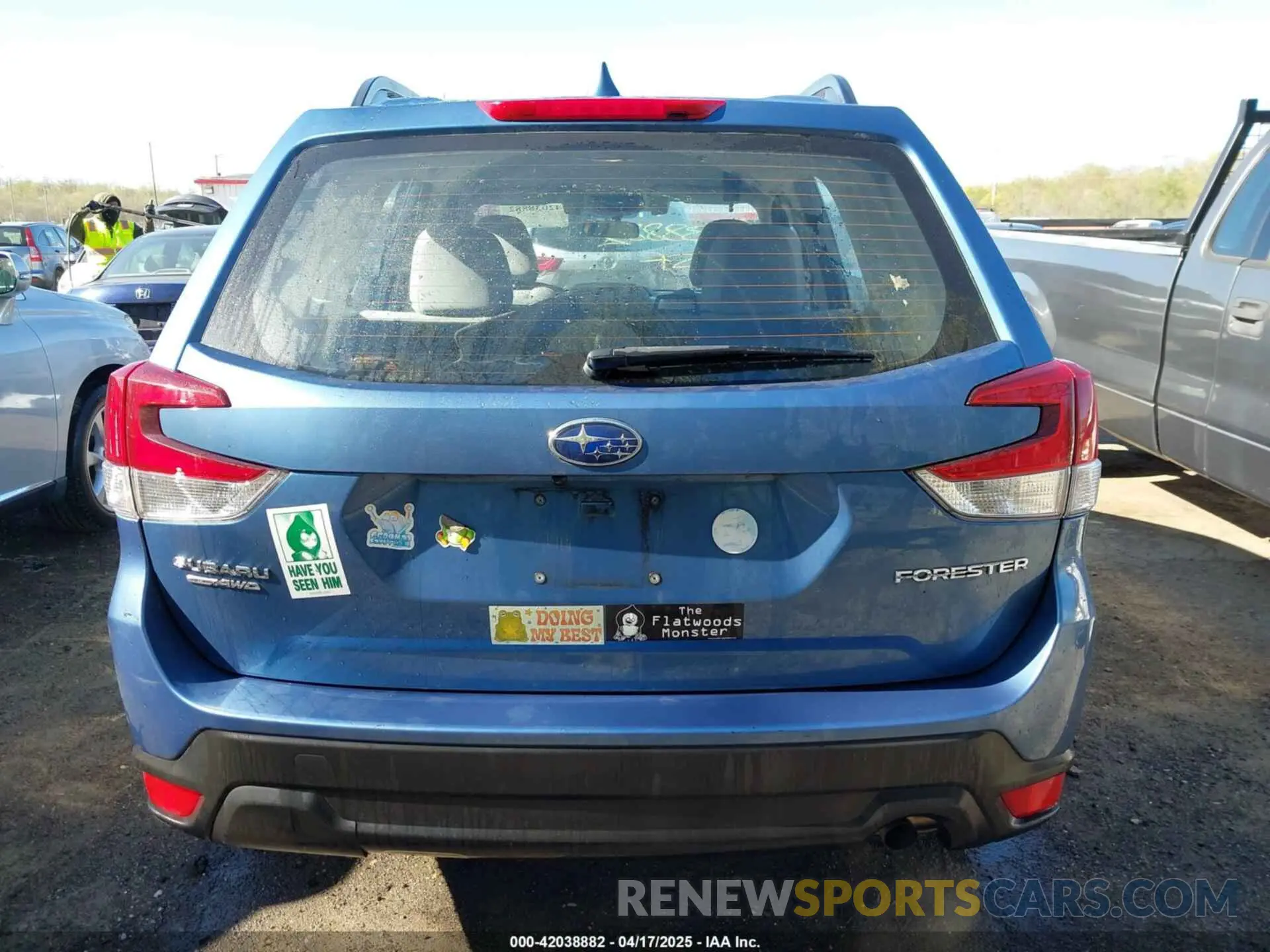 16 fotografías del automóvil dañado JF2SKADC5LH482601 SUBARU FORESTER 2020