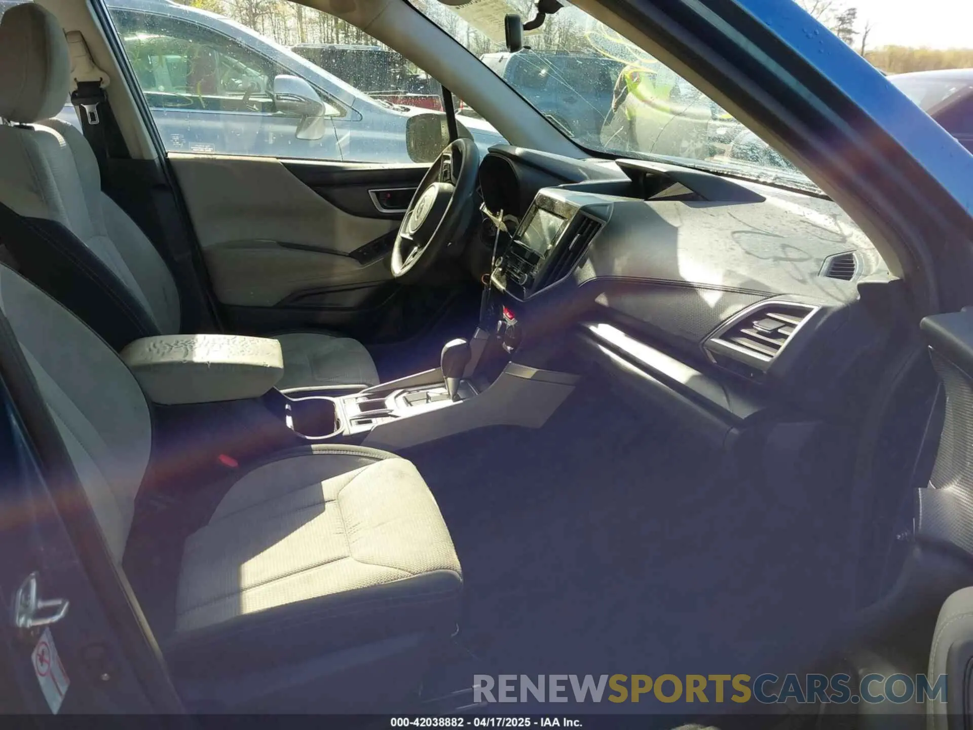 5 fotografías del automóvil dañado JF2SKADC5LH482601 SUBARU FORESTER 2020
