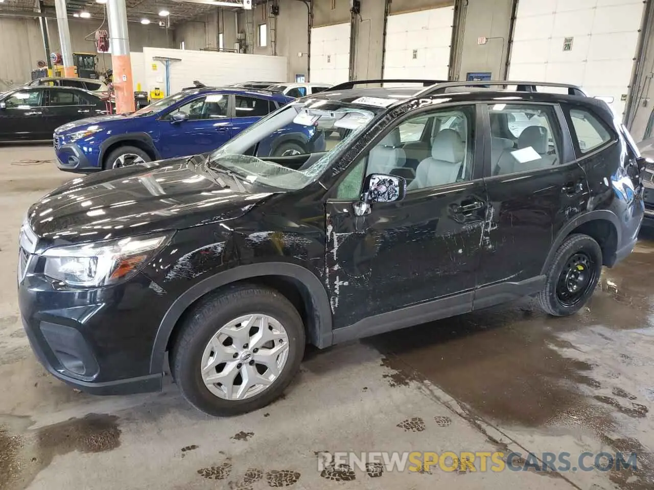 1 fotografías del automóvil dañado JF2SKADC5LH496322 SUBARU FORESTER 2020