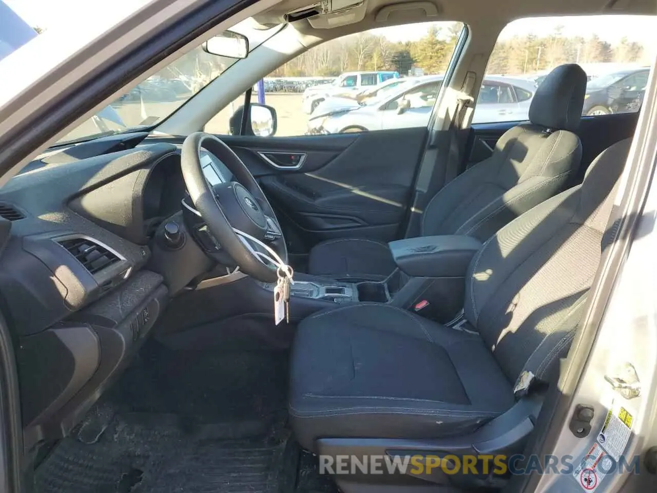 7 fotografías del automóvil dañado JF2SKADC5LH534292 SUBARU FORESTER 2020