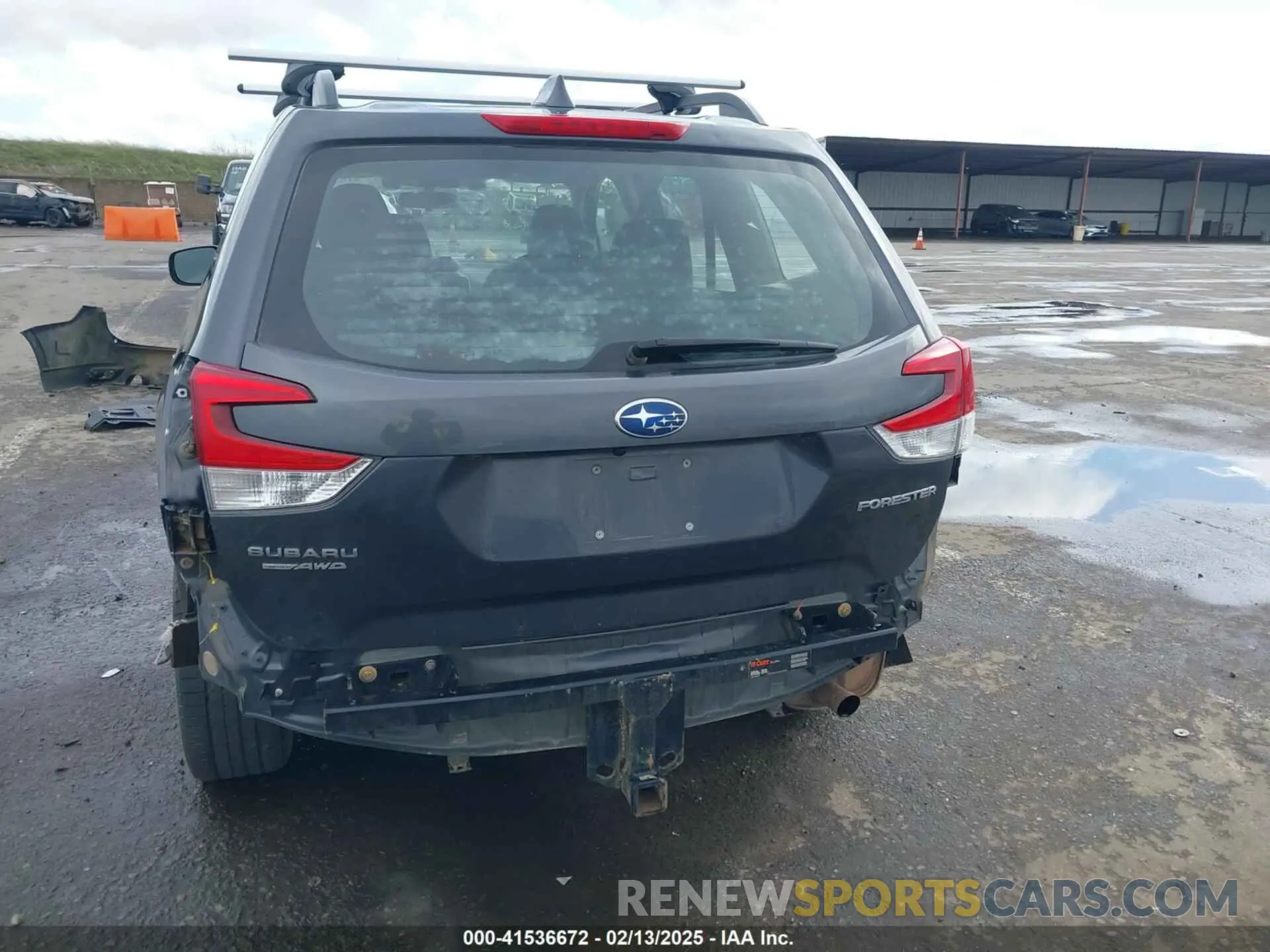 6 fotografías del automóvil dañado JF2SKADC6LH583825 SUBARU FORESTER 2020