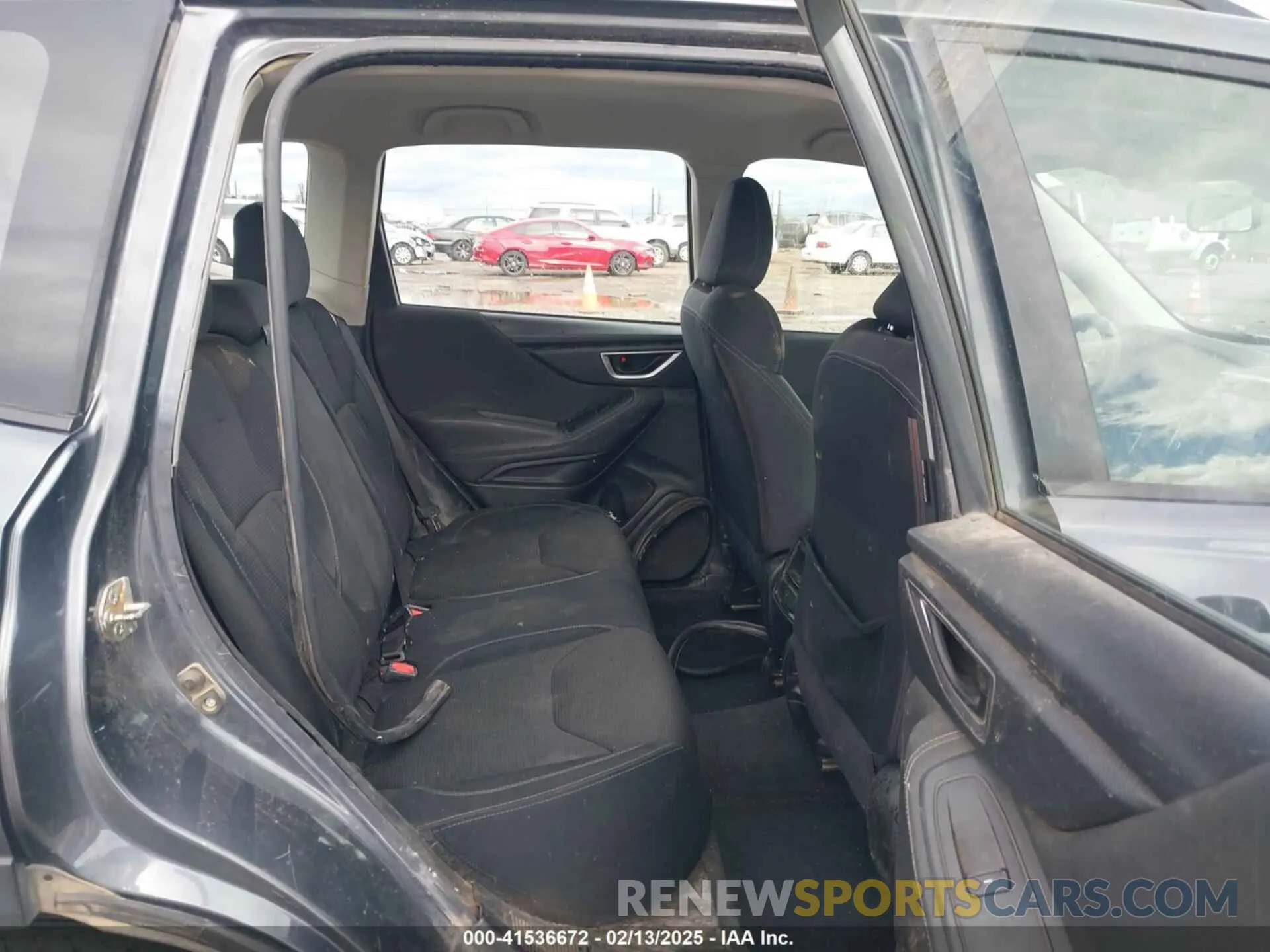 8 fotografías del automóvil dañado JF2SKADC6LH583825 SUBARU FORESTER 2020