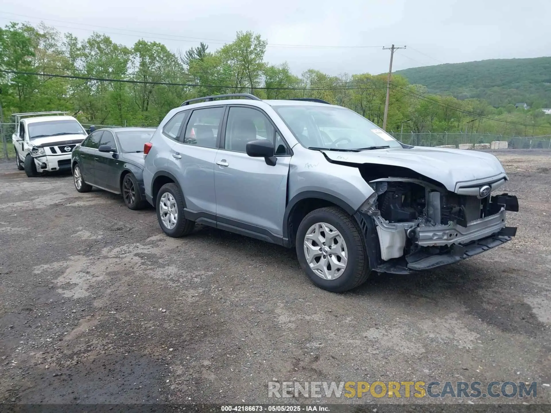 1 fotografías del automóvil dañado JF2SKADC7LH428166 SUBARU FORESTER 2020
