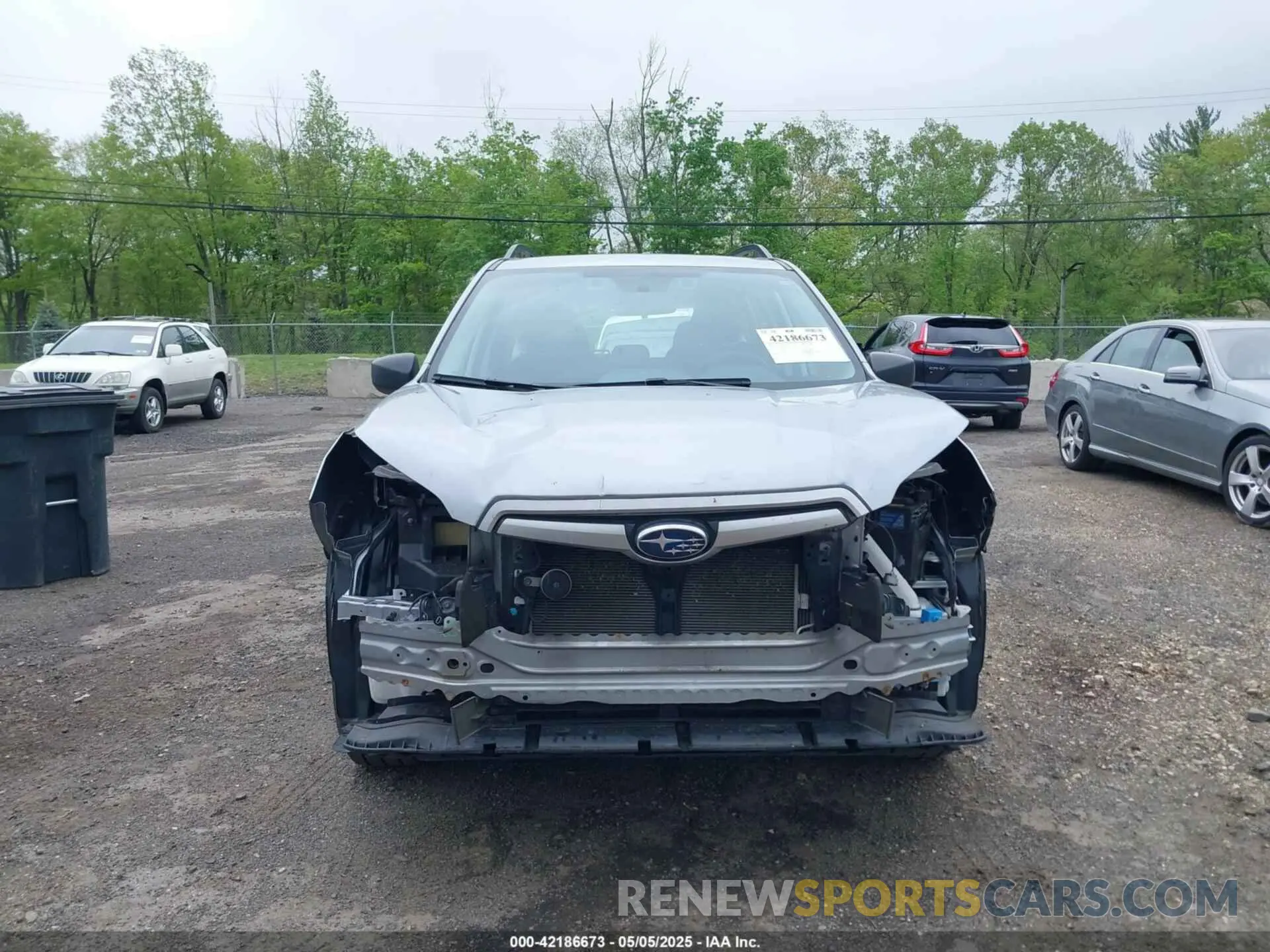 12 fotografías del automóvil dañado JF2SKADC7LH428166 SUBARU FORESTER 2020
