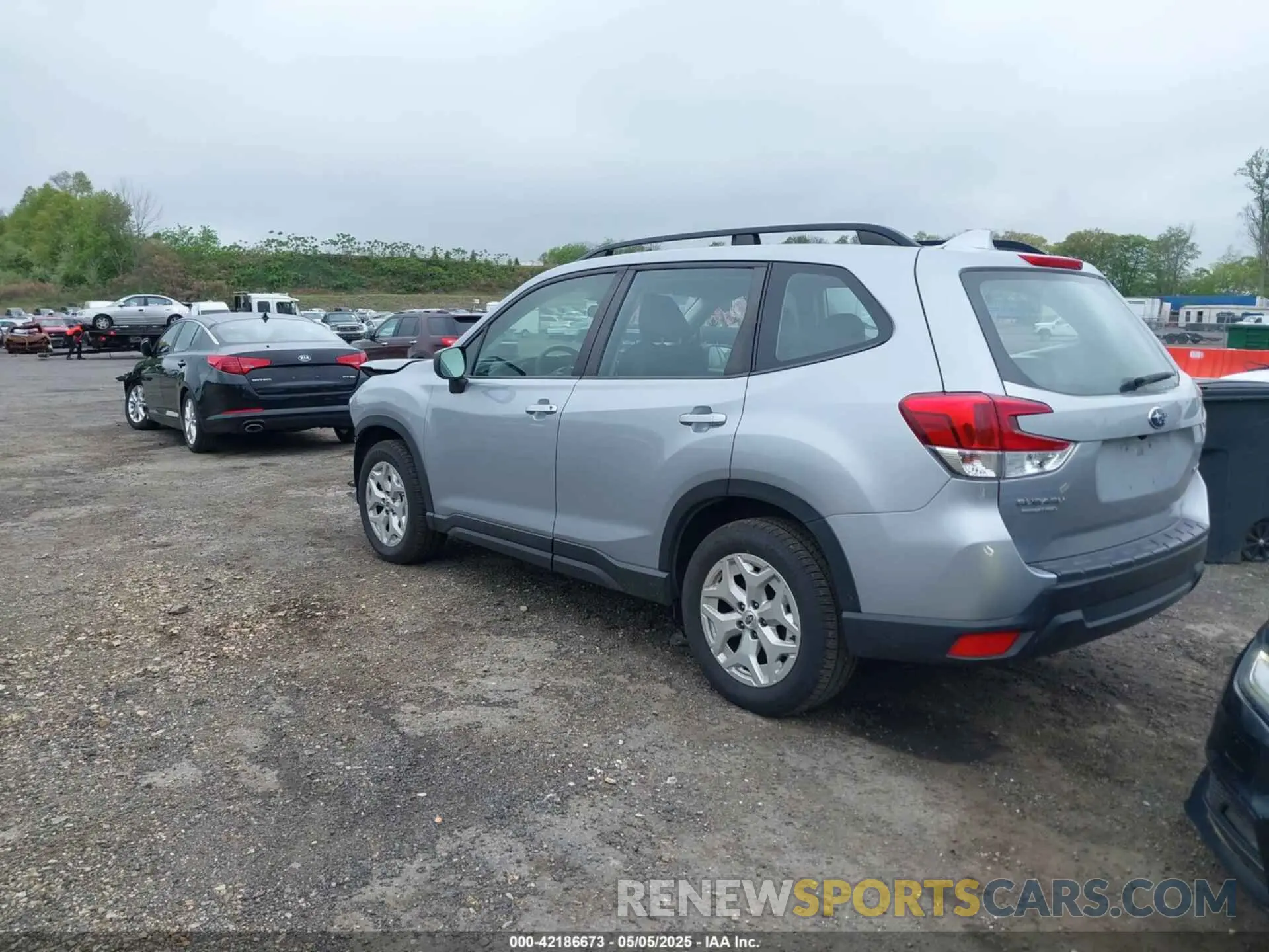 3 fotografías del automóvil dañado JF2SKADC7LH428166 SUBARU FORESTER 2020