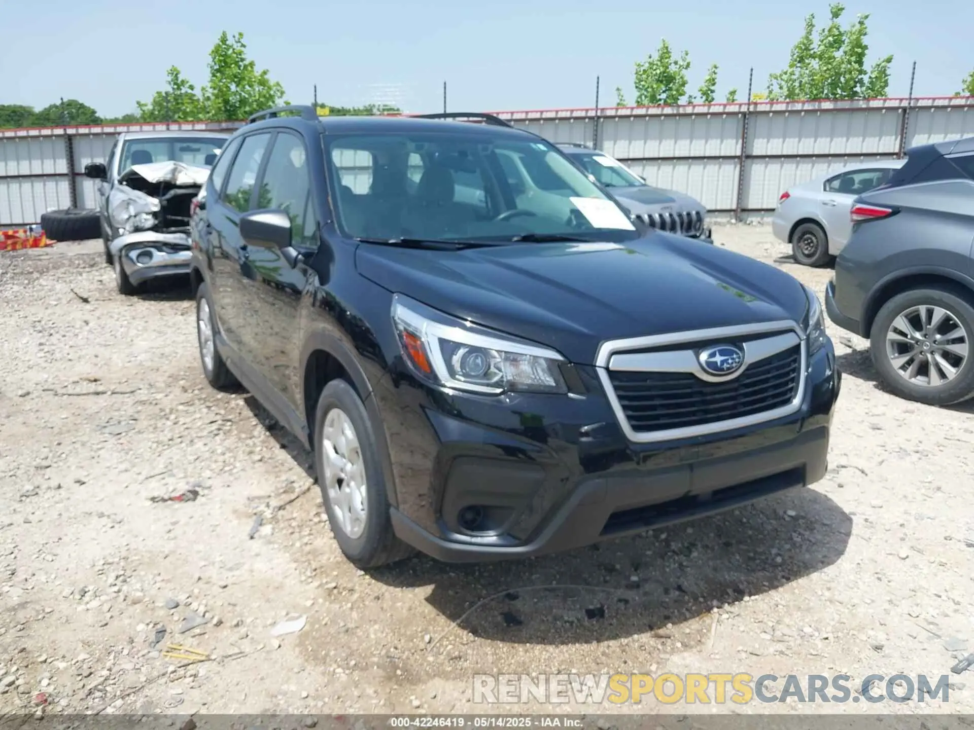 1 fotografías del automóvil dañado JF2SKADC7LH465766 SUBARU FORESTER 2020
