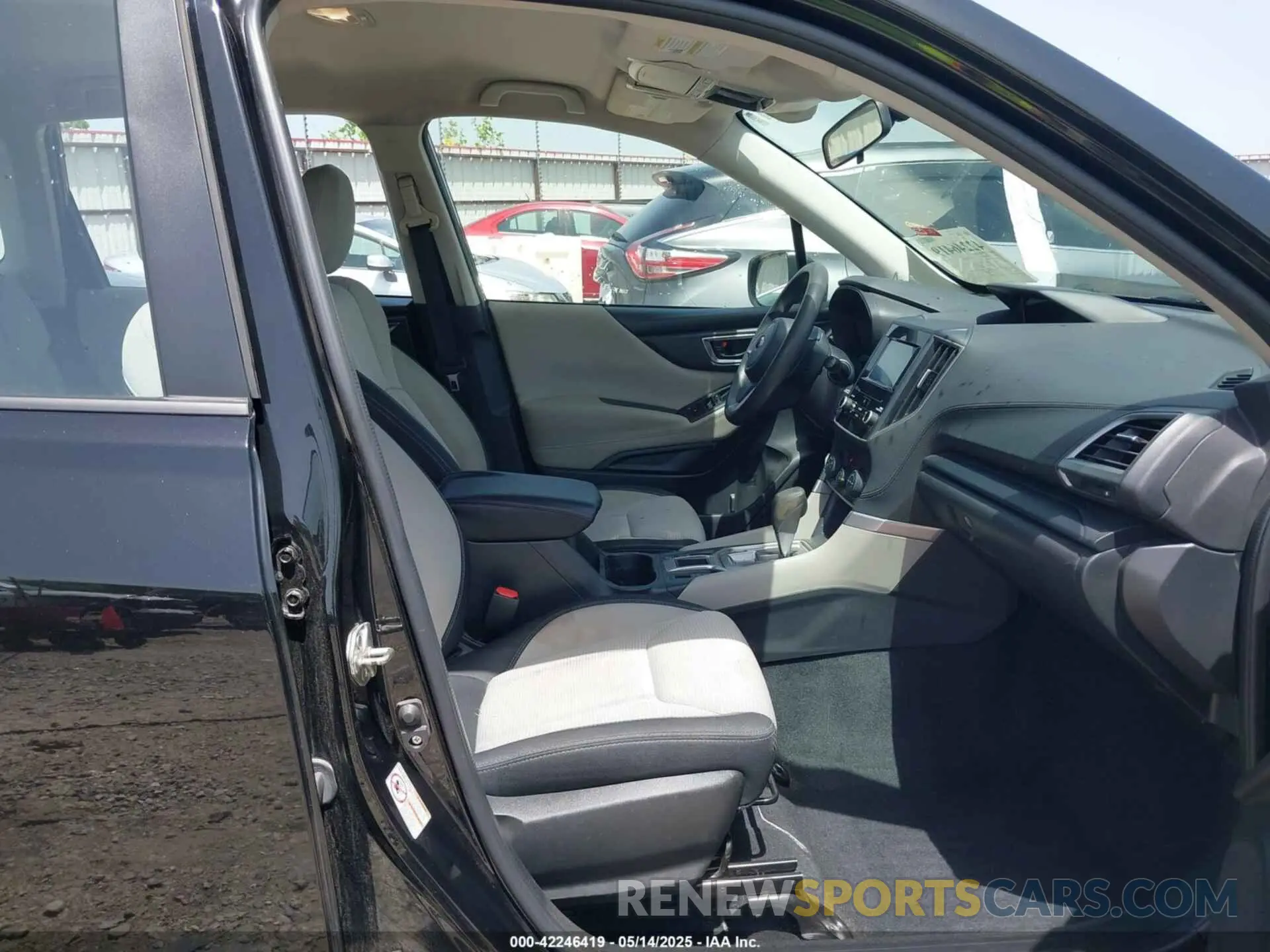 5 fotografías del automóvil dañado JF2SKADC7LH465766 SUBARU FORESTER 2020