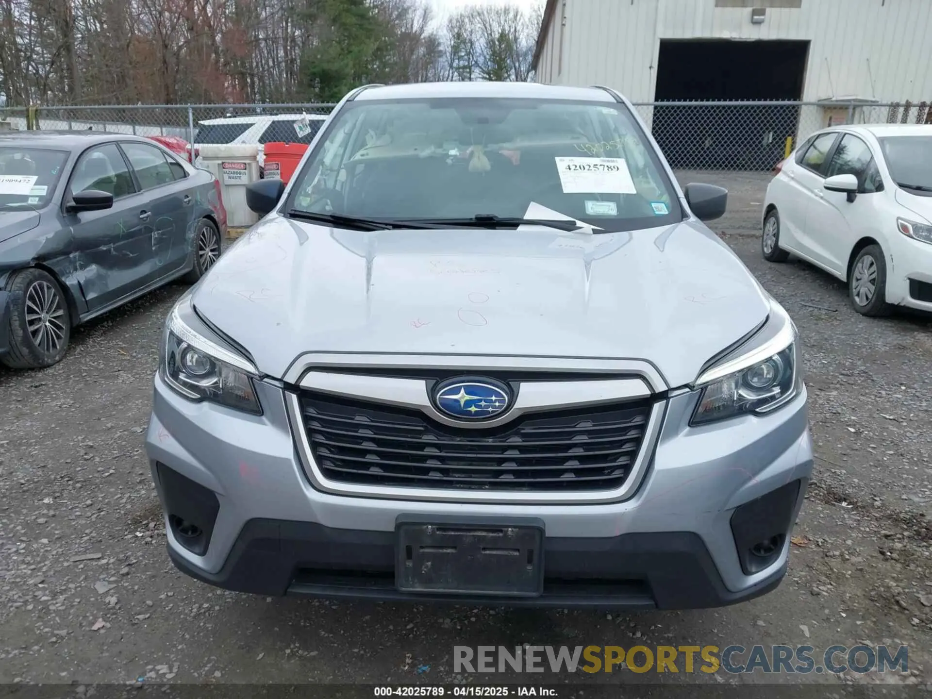 13 fotografías del automóvil dañado JF2SKADC7LH539526 SUBARU FORESTER 2020