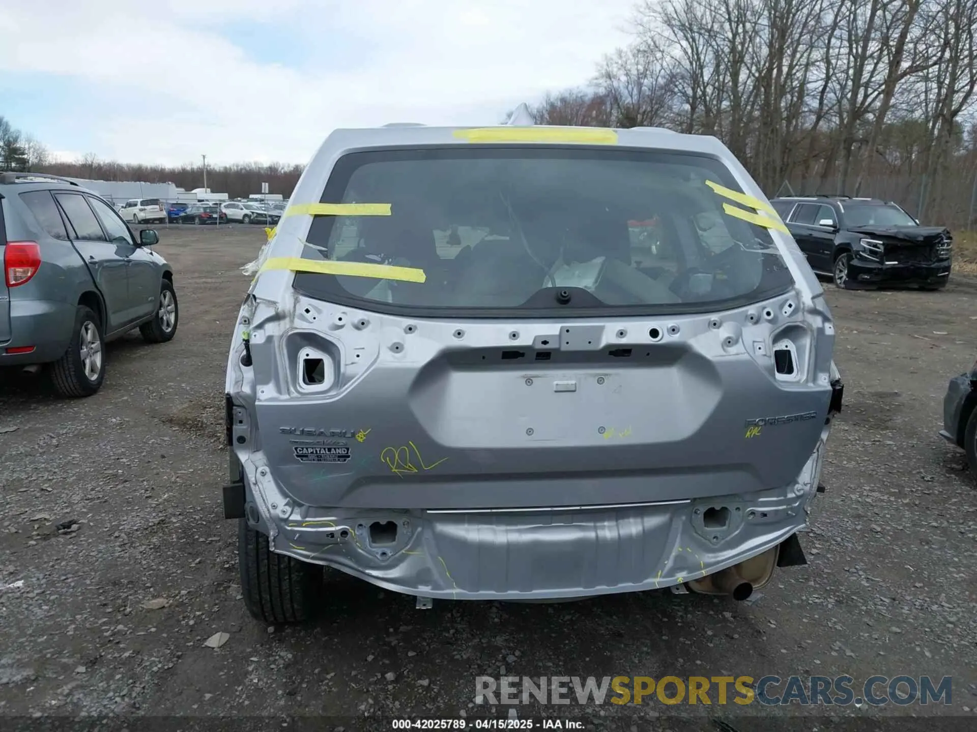 17 fotografías del automóvil dañado JF2SKADC7LH539526 SUBARU FORESTER 2020