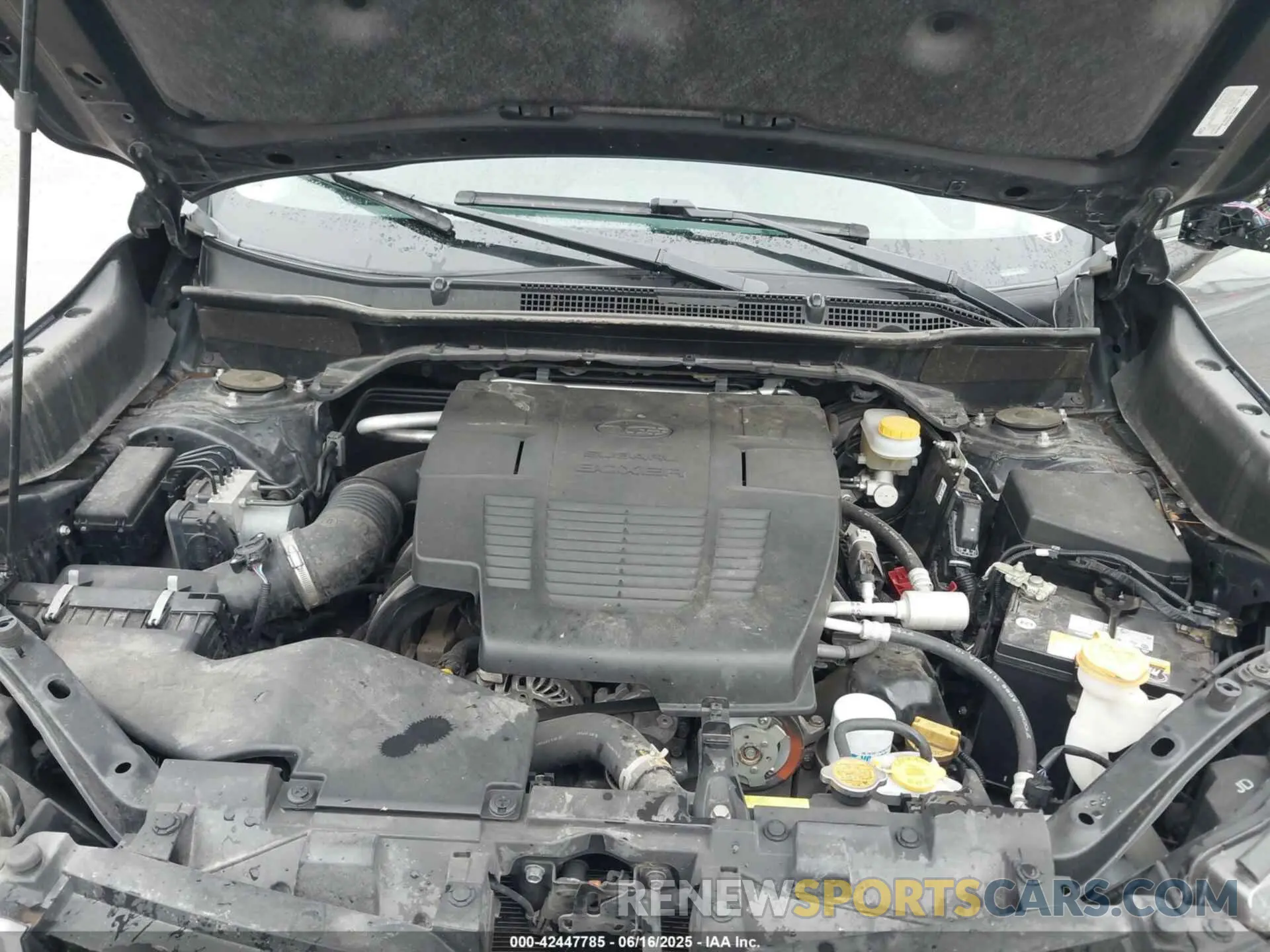 10 fotografías del automóvil dañado JF2SKADC7LH553278 SUBARU FORESTER 2020