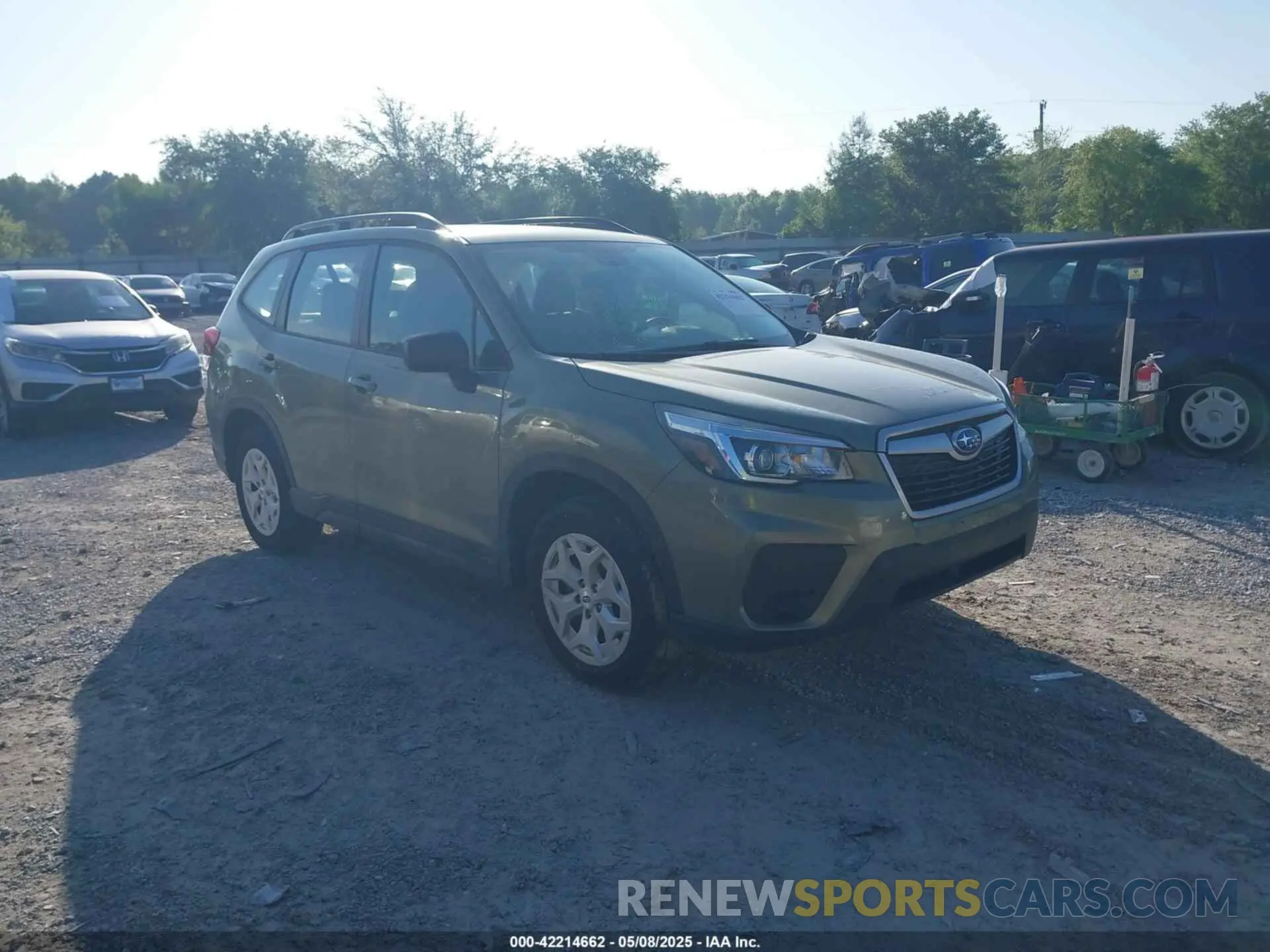 1 fotografías del automóvil dañado JF2SKADC9LH442053 SUBARU FORESTER 2020