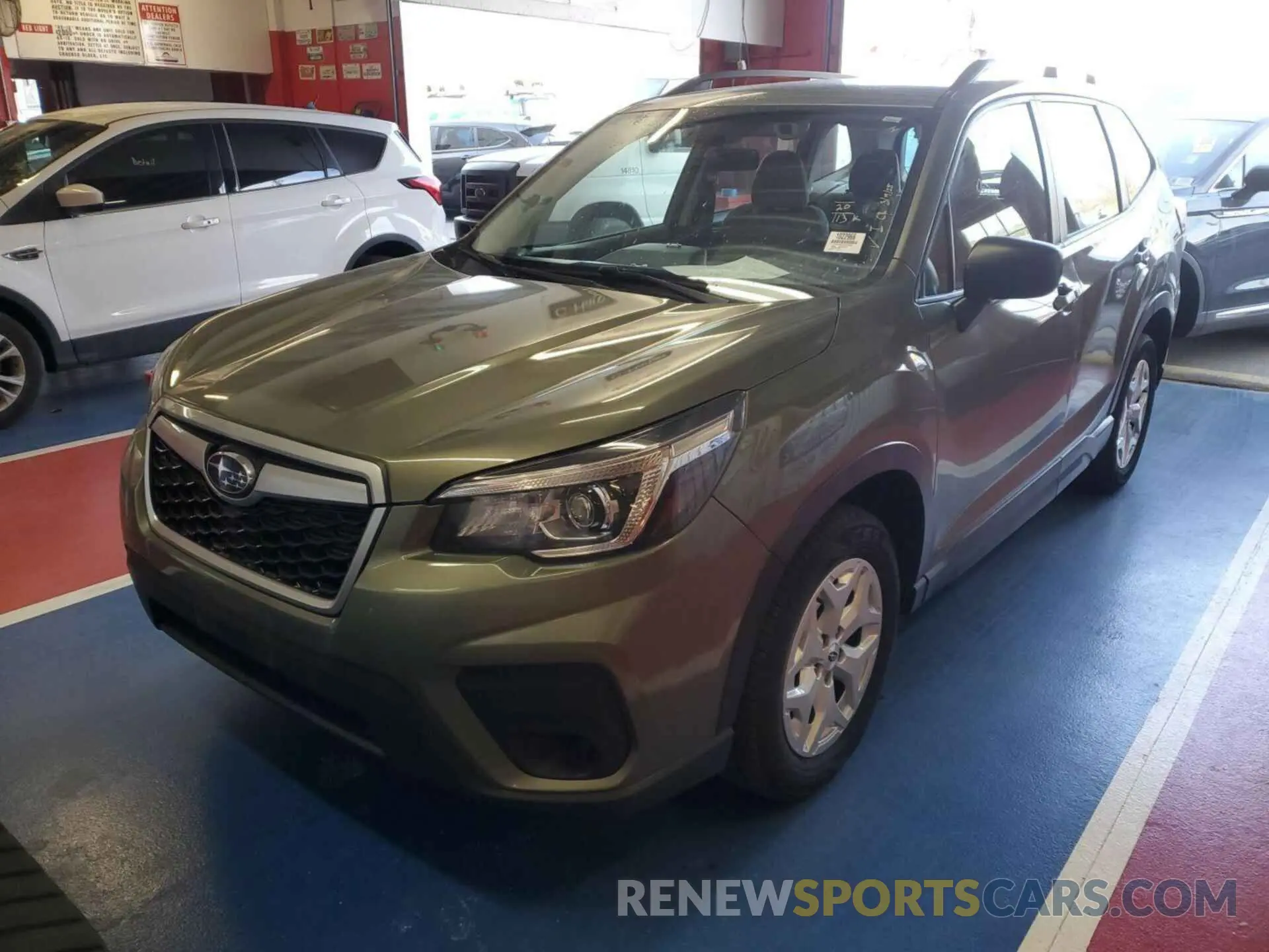7 fotografías del automóvil dañado JF2SKADCXLH522445 SUBARU FORESTER 2020