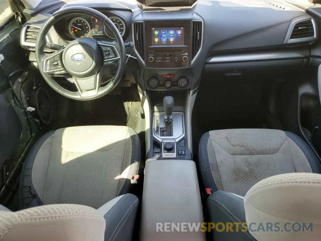 8 fotografías del automóvil dañado JF2SKAGC0LH467953 SUBARU FORESTER 2020