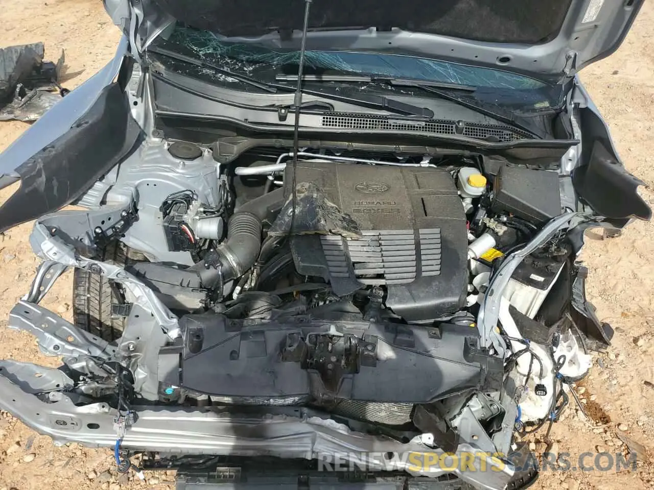 12 fotografías del automóvil dañado JF2SKAGC1LH432869 SUBARU FORESTER 2020