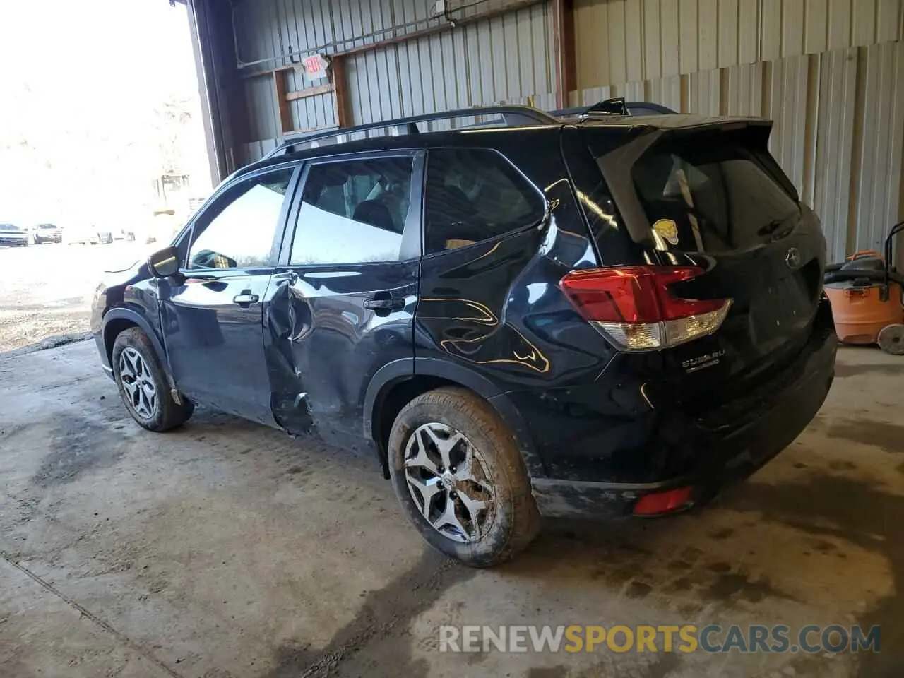 2 fotografías del automóvil dañado JF2SKAGC1LH508798 SUBARU FORESTER 2020