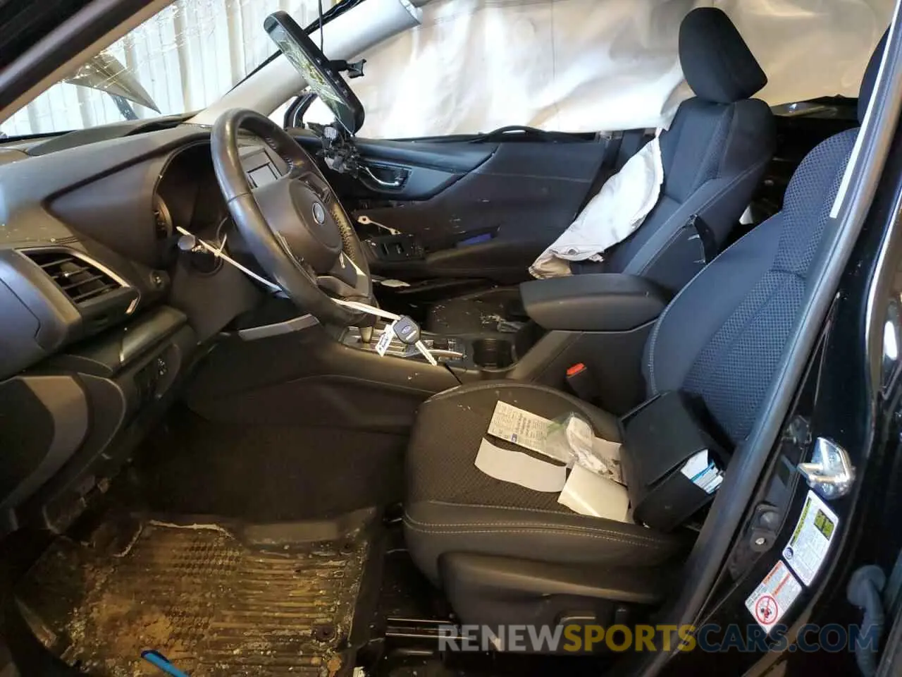 7 fotografías del automóvil dañado JF2SKAGC1LH508798 SUBARU FORESTER 2020