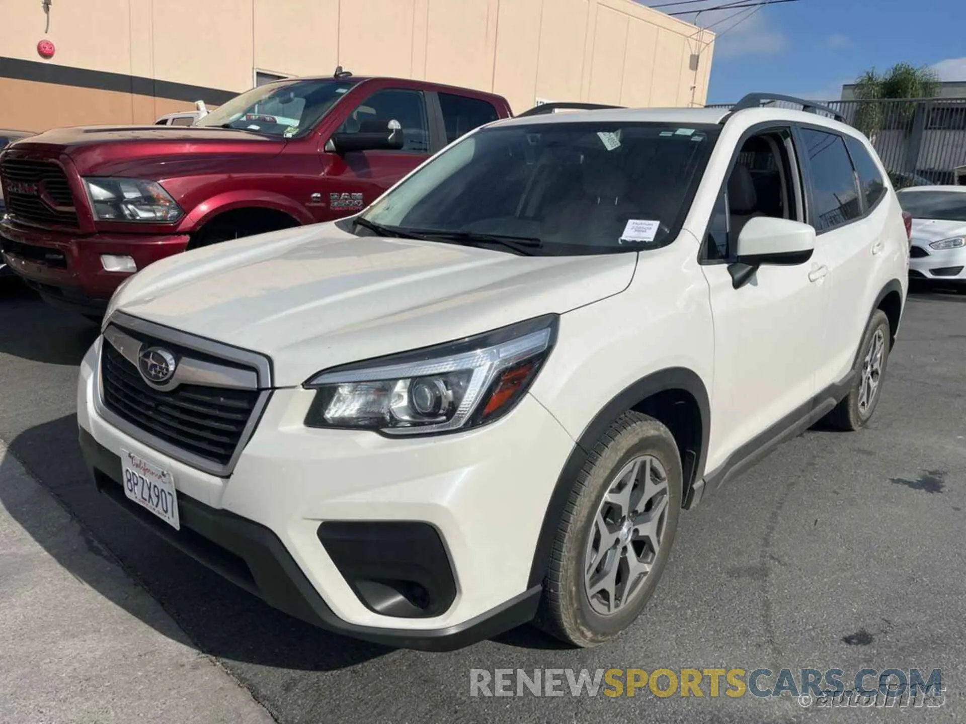 5 fotografías del automóvil dañado JF2SKAGC2LH450099 SUBARU FORESTER 2020