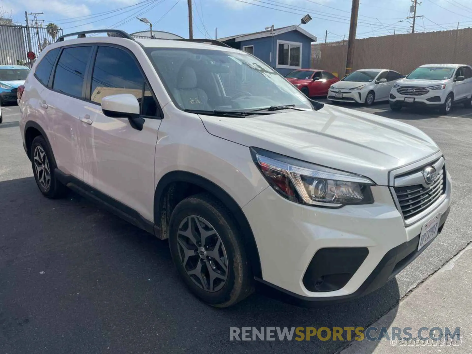 7 fotografías del automóvil dañado JF2SKAGC2LH450099 SUBARU FORESTER 2020