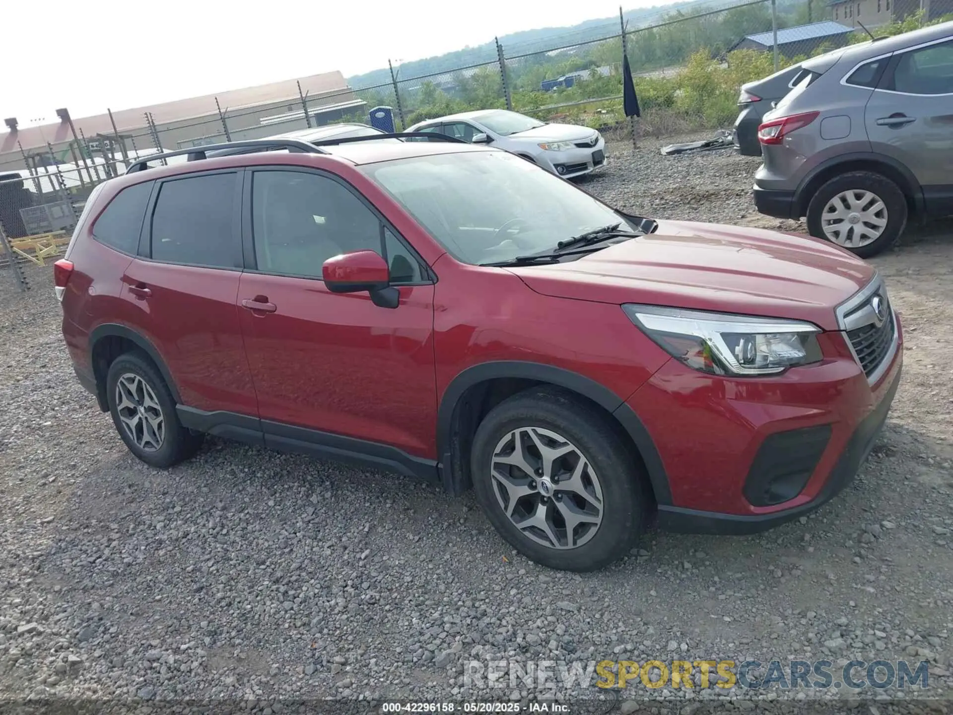 1 fotografías del automóvil dañado JF2SKAGC3LH411974 SUBARU FORESTER 2020