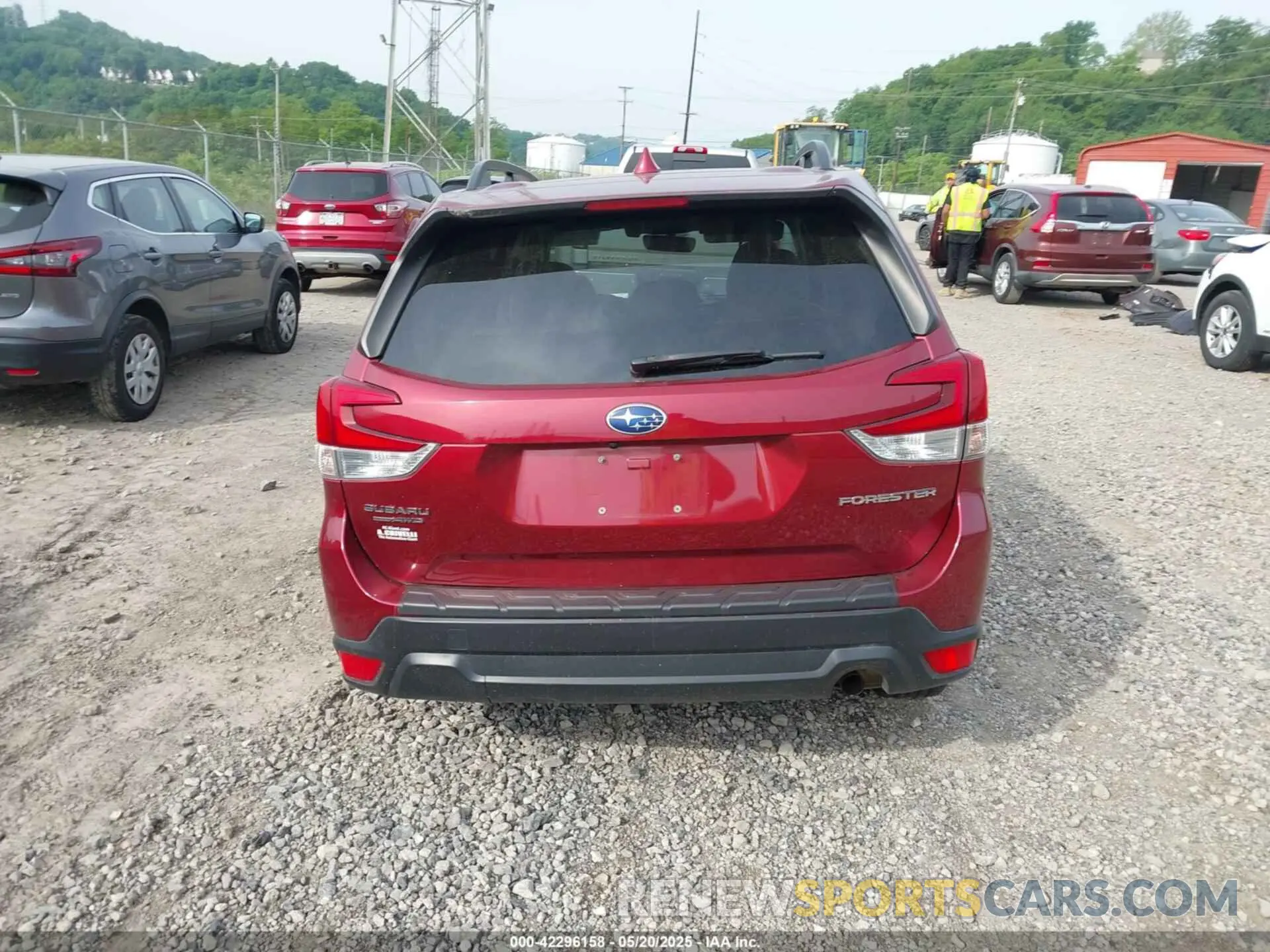 16 fotografías del automóvil dañado JF2SKAGC3LH411974 SUBARU FORESTER 2020