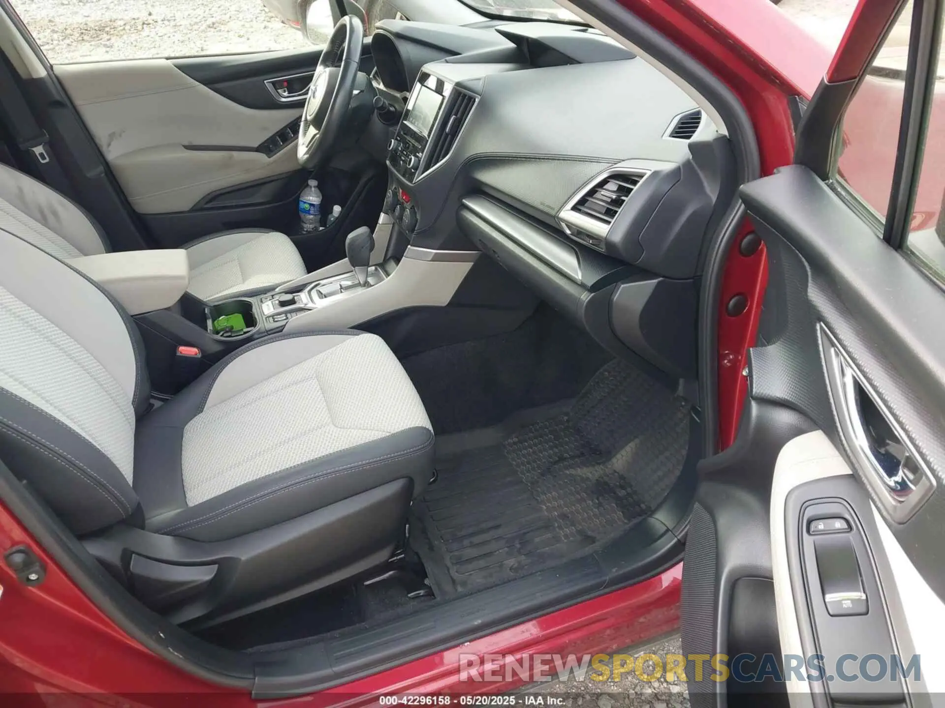 5 fotografías del automóvil dañado JF2SKAGC3LH411974 SUBARU FORESTER 2020