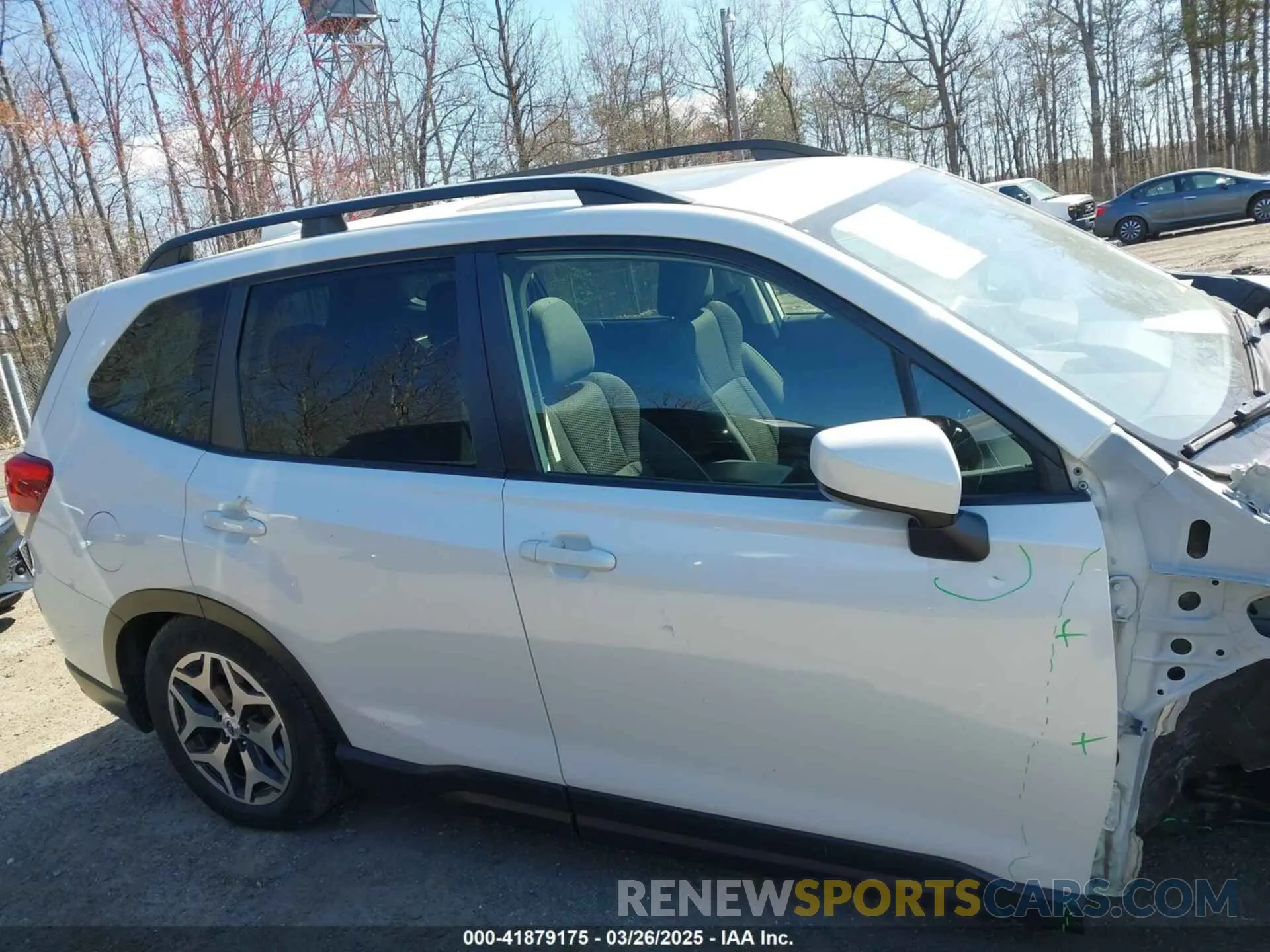 13 fotografías del automóvil dañado JF2SKAGC3LH560921 SUBARU FORESTER 2020