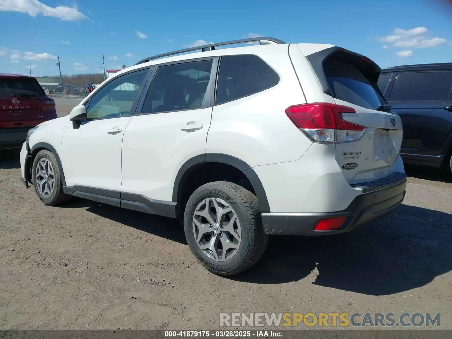 3 fotografías del automóvil dañado JF2SKAGC3LH560921 SUBARU FORESTER 2020