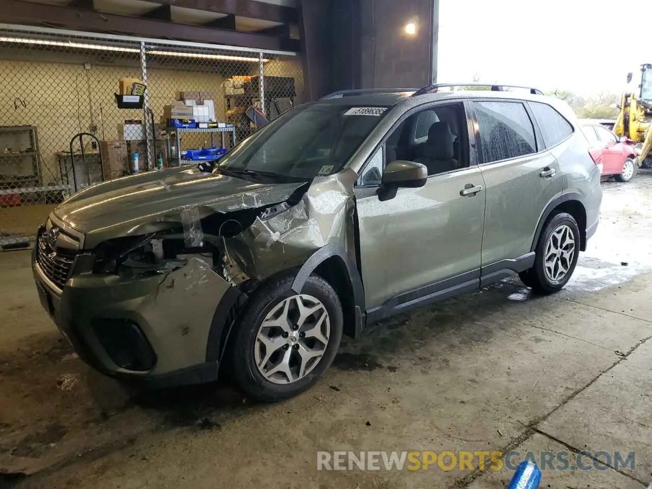 1 fotografías del automóvil dañado JF2SKAGC4LH474923 SUBARU FORESTER 2020