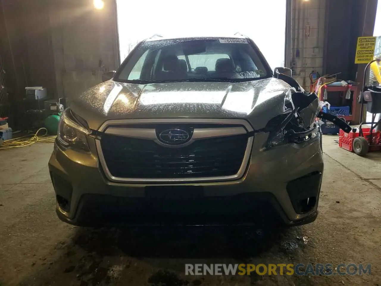 5 fotografías del automóvil dañado JF2SKAGC4LH474923 SUBARU FORESTER 2020