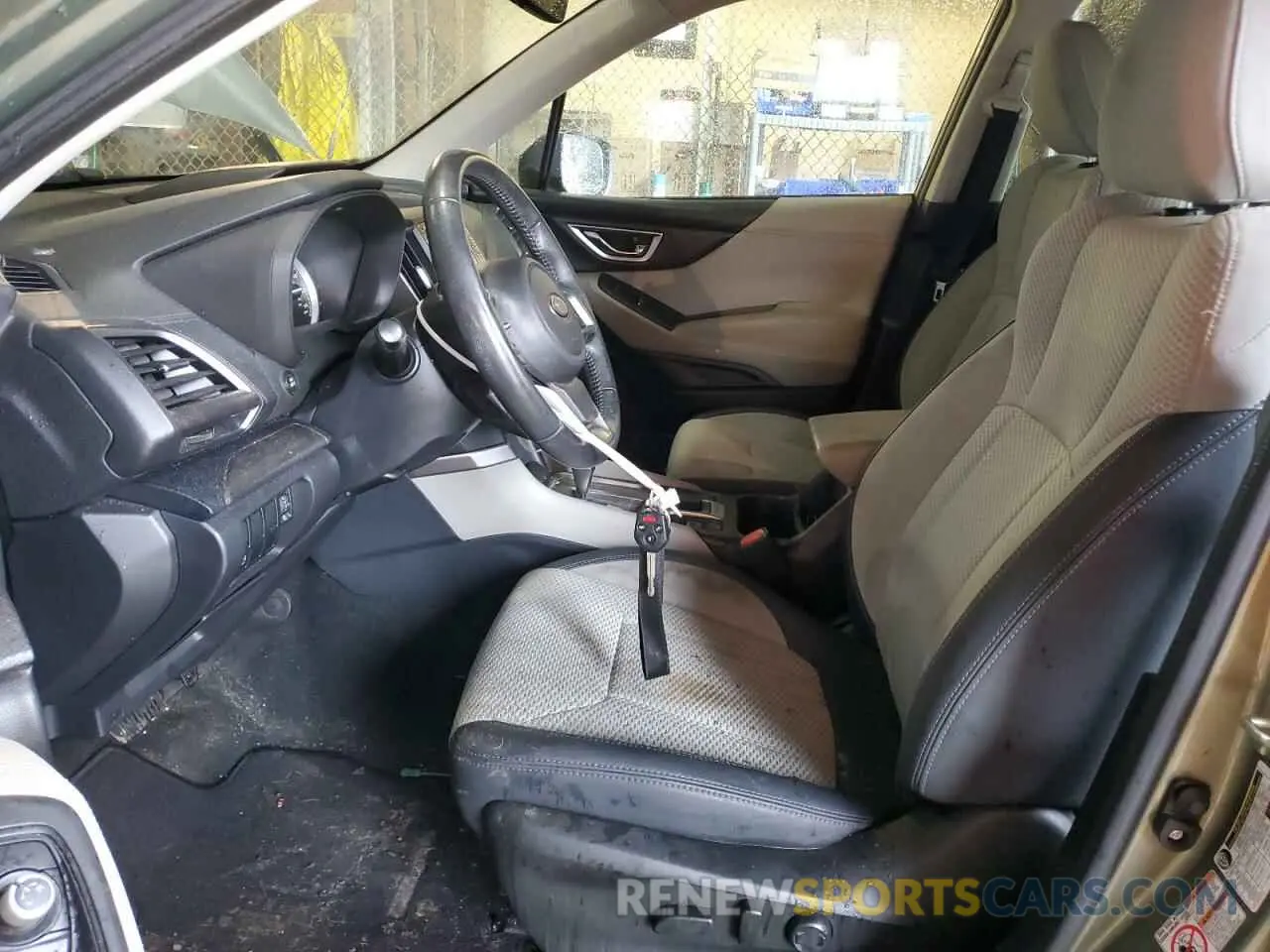 7 fotografías del automóvil dañado JF2SKAGC4LH474923 SUBARU FORESTER 2020