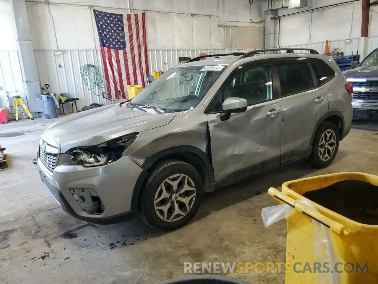1 fotografías del automóvil dañado JF2SKAGC5LH608824 SUBARU FORESTER 2020