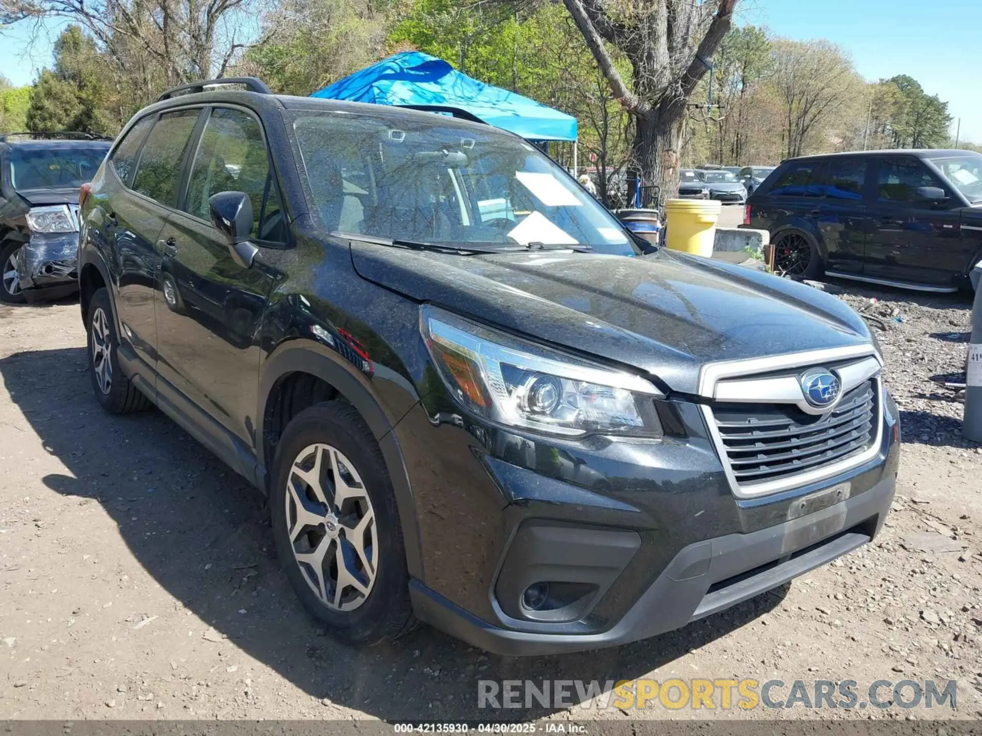 1 fotografías del automóvil dañado JF2SKAGC6LH435279 SUBARU FORESTER 2020