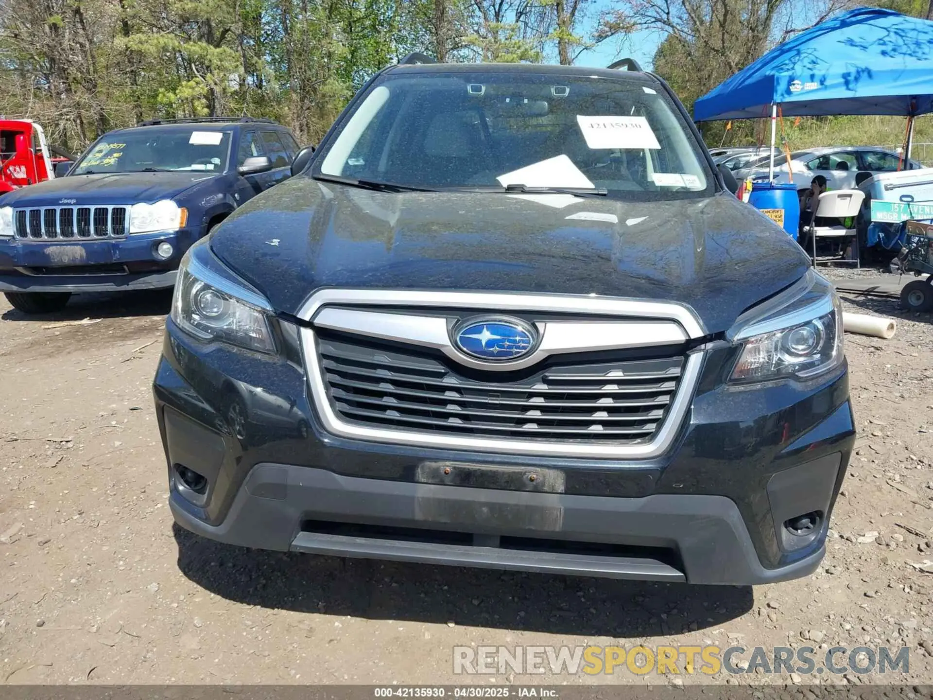 12 fotografías del automóvil dañado JF2SKAGC6LH435279 SUBARU FORESTER 2020