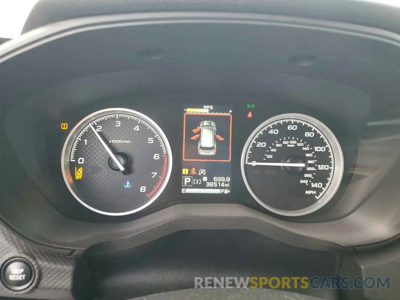 9 fotografías del automóvil dañado JF2SKAGC7LH413405 SUBARU FORESTER 2020
