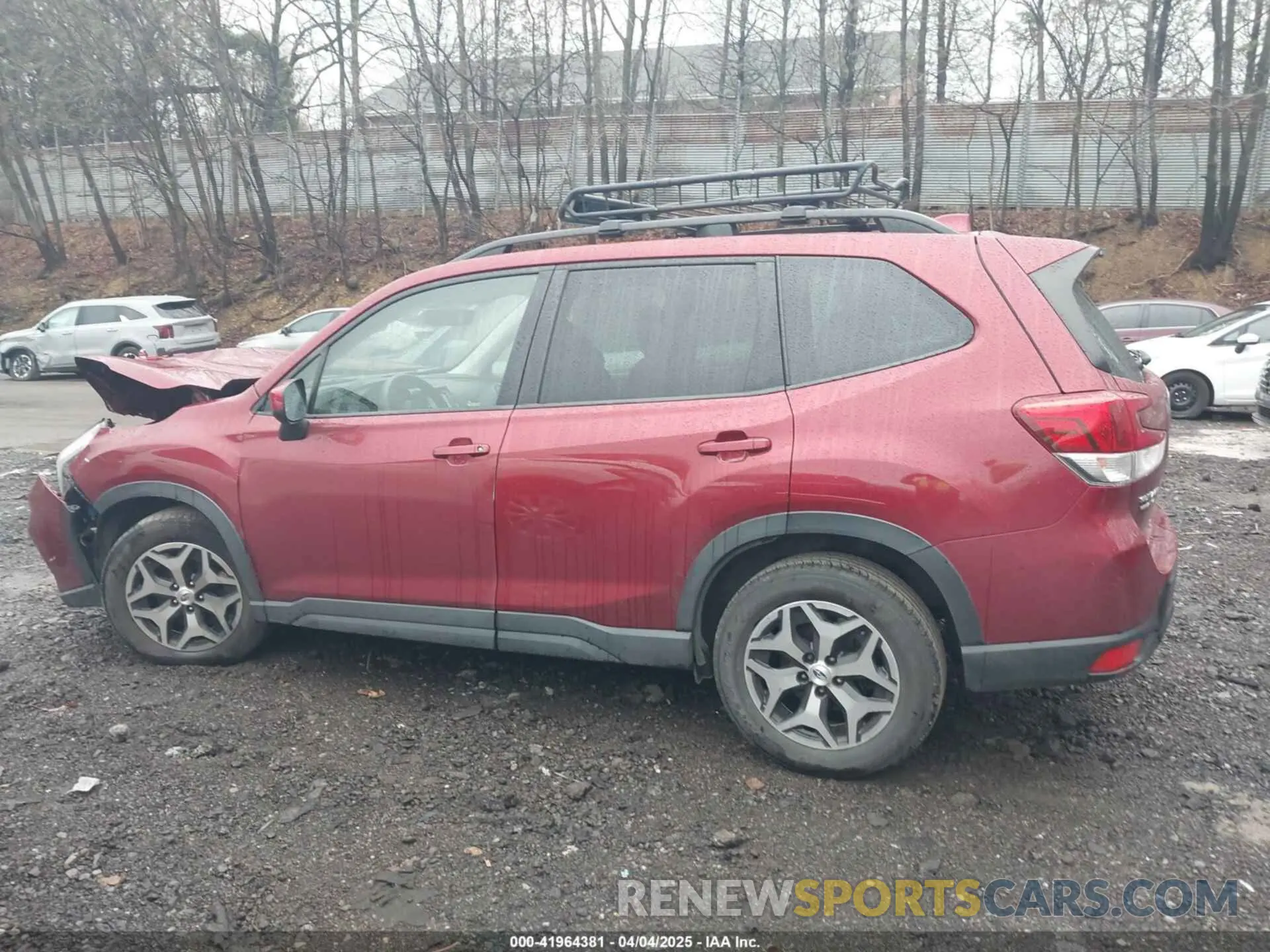 14 fotografías del automóvil dañado JF2SKAGC7LH479873 SUBARU FORESTER 2020