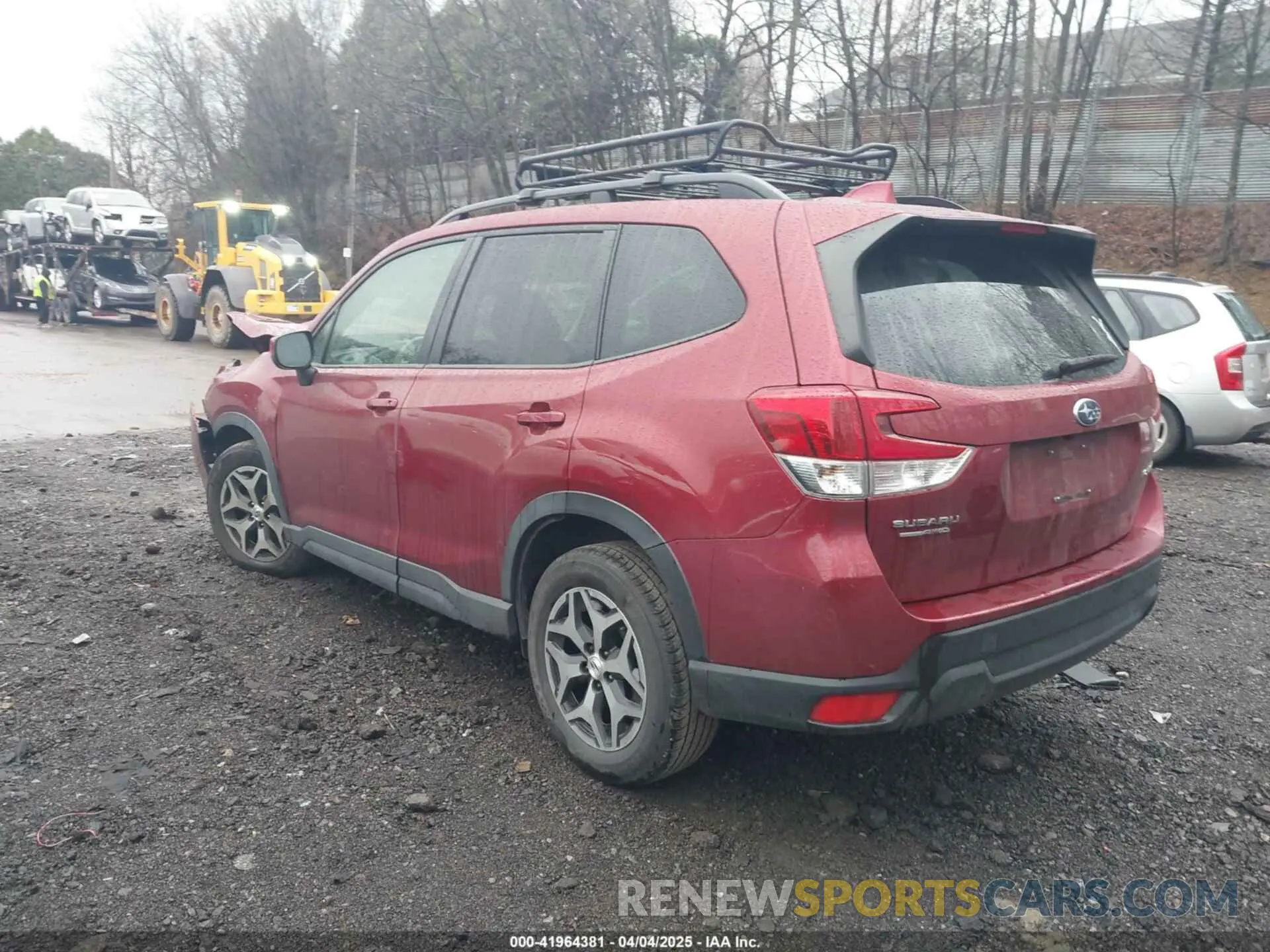 3 fotografías del automóvil dañado JF2SKAGC7LH479873 SUBARU FORESTER 2020