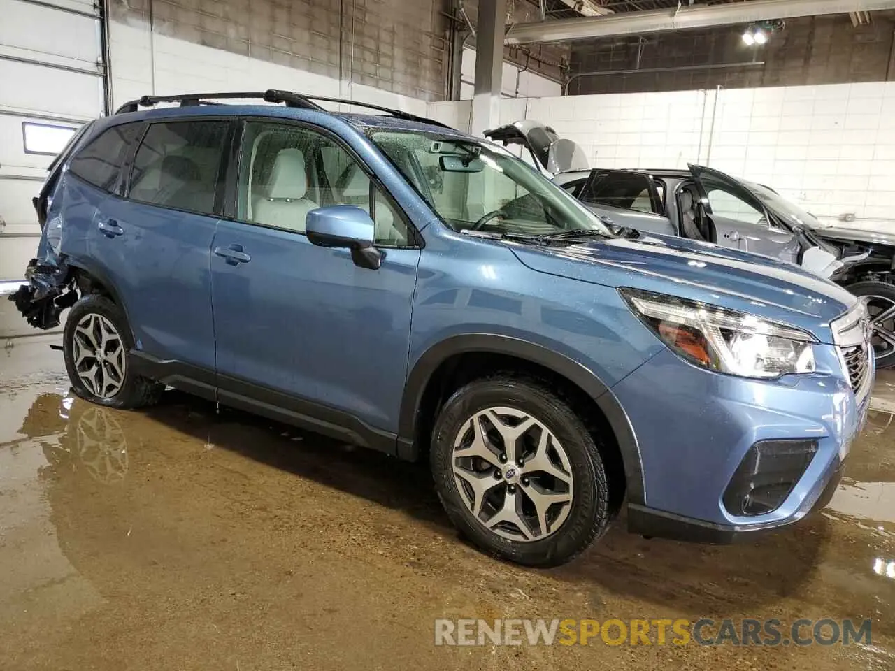 4 fotografías del automóvil dañado JF2SKAGC8LH515750 SUBARU FORESTER 2020